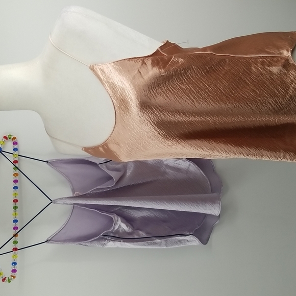 2 Victoria's Secret Satin Camisole Tops Bundle of 2 Sz: Medium - Picture 3 of 15